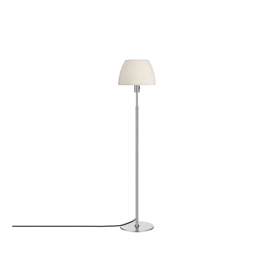Buzz Golv Textil Konisk Vit Ull Ø:33, Inkl LED ljuskälla 2700K E27 Max