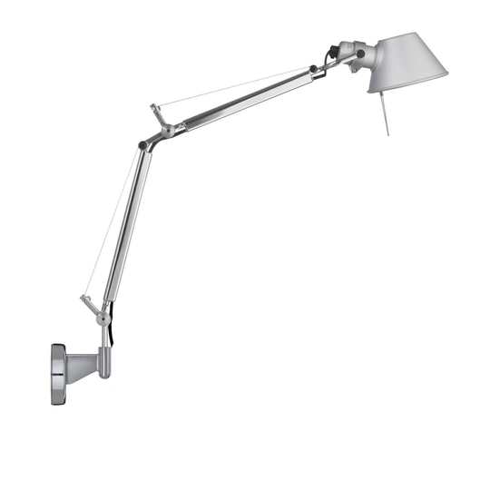 Tolomeo Micro Vägglampa, Aluminium