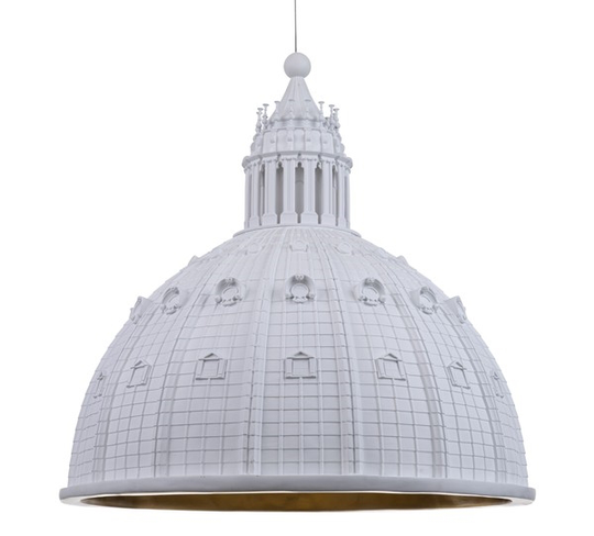 Seletti Cupolone Taklampa Vit