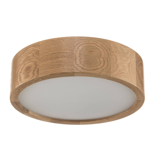 Taklampa Kerio, Ø 27 cm, ek natur