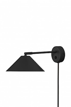 Cannes 20 Vägglampa Svart