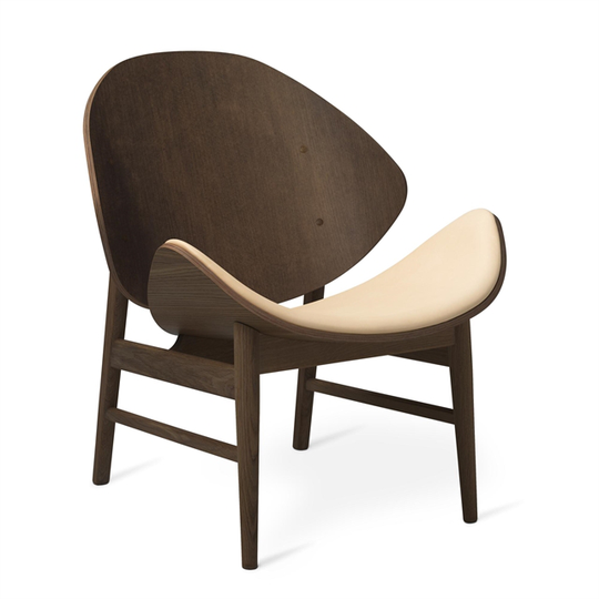 Warm Nordic The Orange Chair med Sitsklädsel Vegetal 090/Rökt Ek