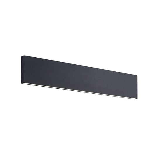 Lindby Ignazia LED-vägglampa, 47 cm, svart