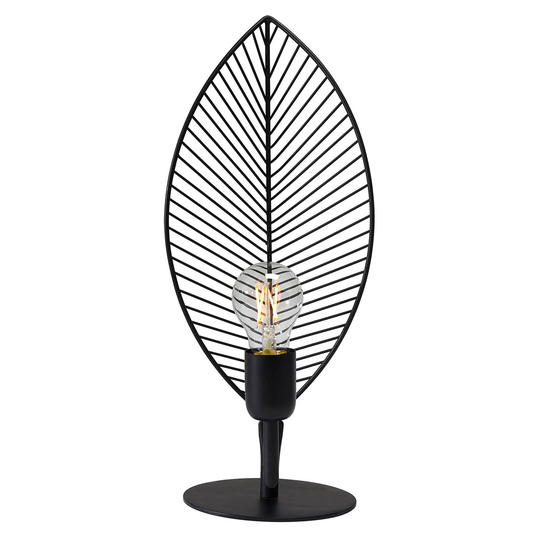 PR Home Elm bordslampa i bladform, höjd 42 cm