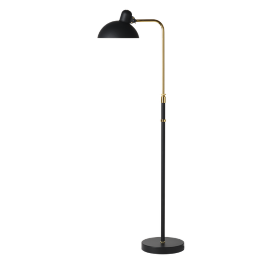 Fritz Hansen KAISER Idell 6580 Golvlampa Matt Svart/ Mässing