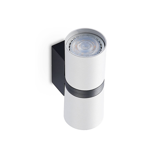 Arcchio Arsa vägglampa, 2 lampor, vit