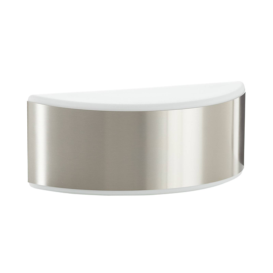BEGA Prima vägglampa bländare stål 25,4 cm