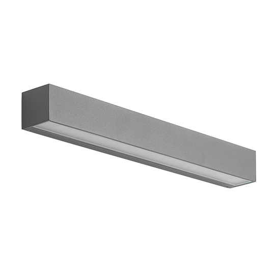 Arcchio Lengo LED-vägglampa CCT, 50 cm, grå