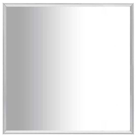 Spegel 50x50 cm silver