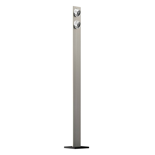 LED-golvlampa Light Wave med touchdimmer