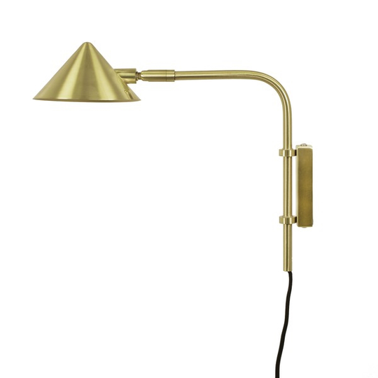 Watt & Veke Kelly Kort Vägglampa Guld