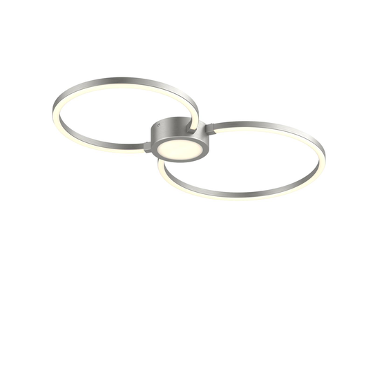 LED-taklampa Duetto, cirklar