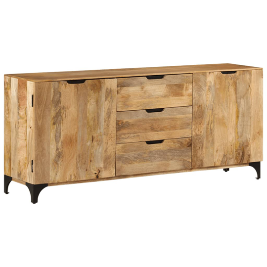 vidaXL Skänk massivt mangoträ 180x40x78 cm