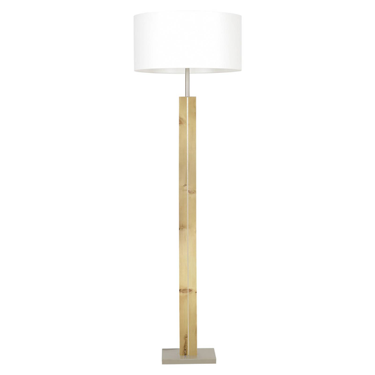 HerzBlut Dana golvlampa, cembratall, vit