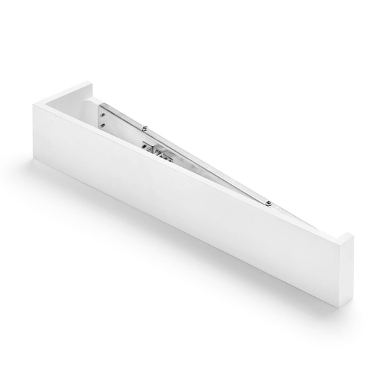 Vägglampa Teos, bredd 47,5 cm
