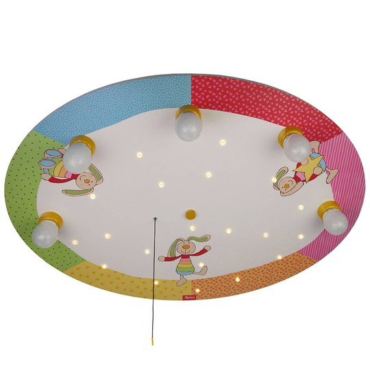 Taklampa Rainbow Rabbit + Alexa-modul