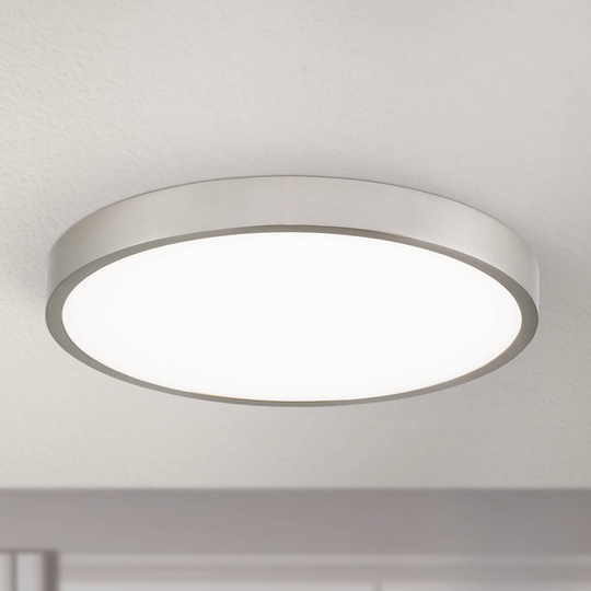 LED-taklampa Bully, satin 24 cm