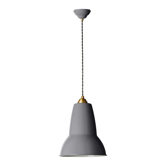 Anglepoise Original 1227 Mässing Midi Taklampa Elefantgrå
