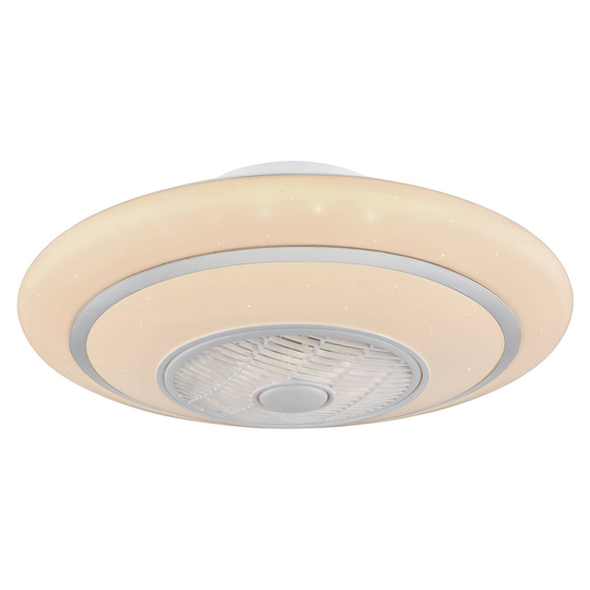 LED-takfläkt Rosario, CCT, Ø 60 cm