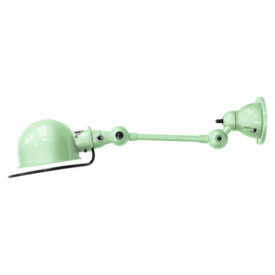 Jieldé Loft D2501 flexibel vägglampa, mintgrön