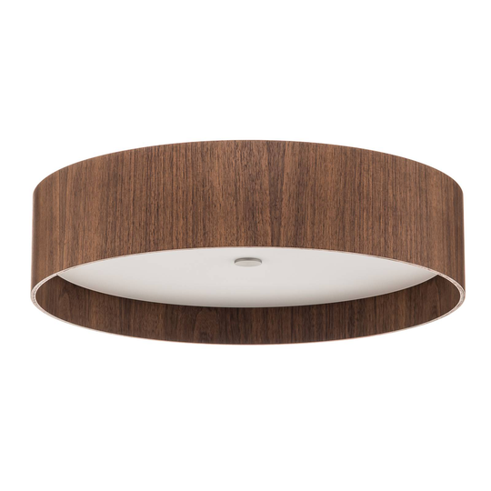 Lara wood – LED-taklampa i nötträ 55 cm