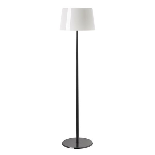 Foscarini Limiere XXL Golvlampa Krom & Vit m. Dimmer