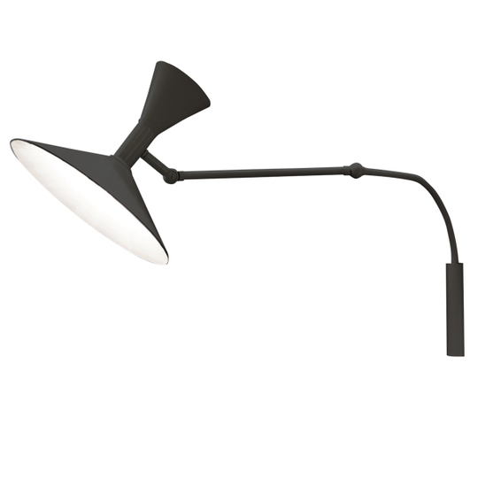 Nemo Lampe de Marseille Mini Vägglampa Svart