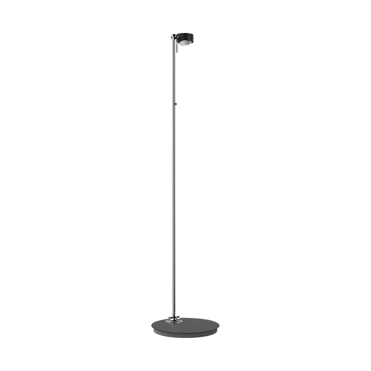 Puk Mini Floor Mini Single LED matt/klar, svart
