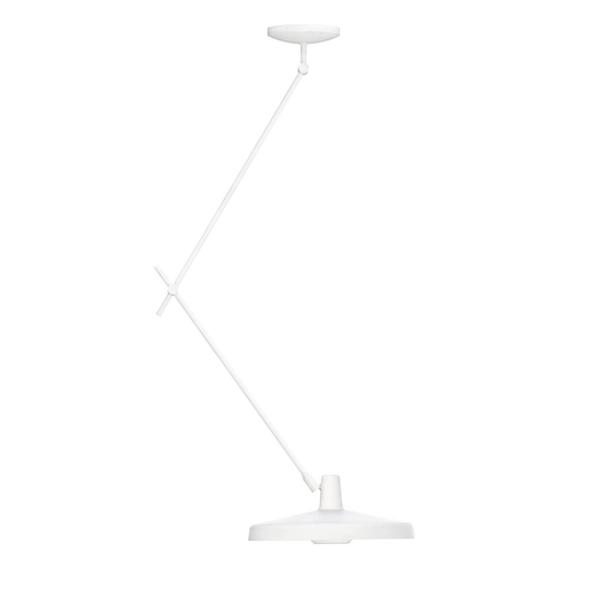 GRUPA Arigato taklampa 1 lampa 140 cm Ø 45 cm vit