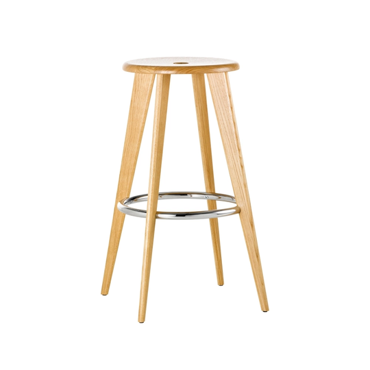 Tabouret Haut, Naturlig ek