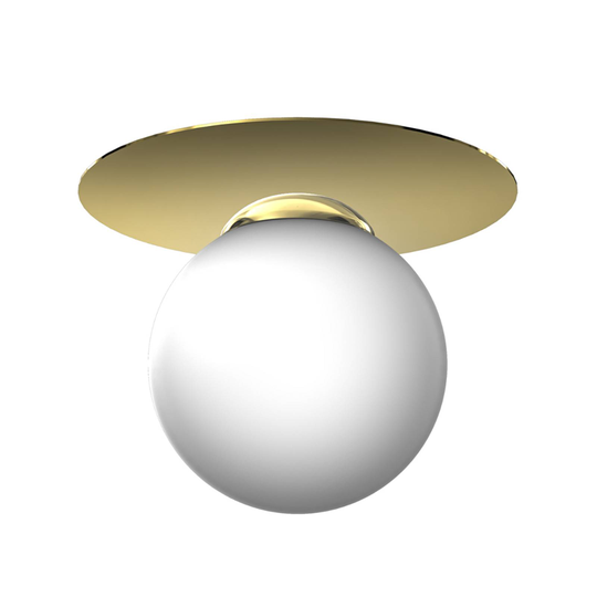 Taklampa Plato, 1 lampa, Ø 25 cm