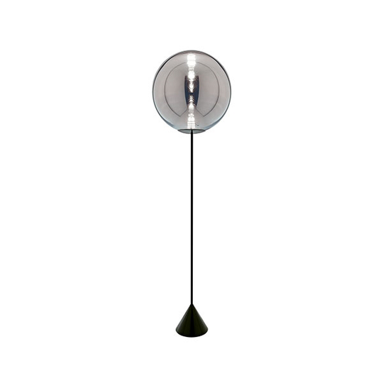 Tom Dixon Globe Cone Golvlampa Krom LED
