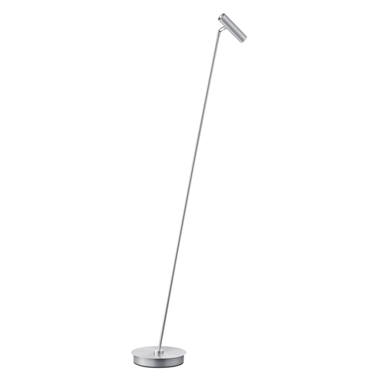 B-Leuchten Tom LED-golvlampa dimbar, nickel