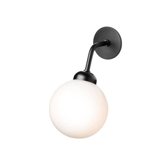 Nuura Apiales Hard-Wired Vägglampa Satin Svart