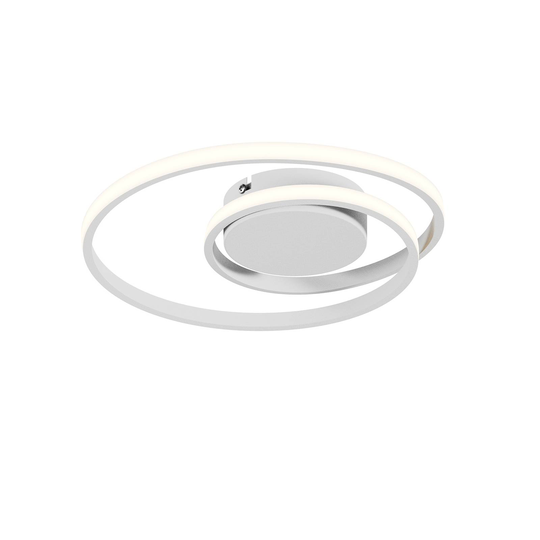 Lindby Kyron LED-taklampa, matt vit