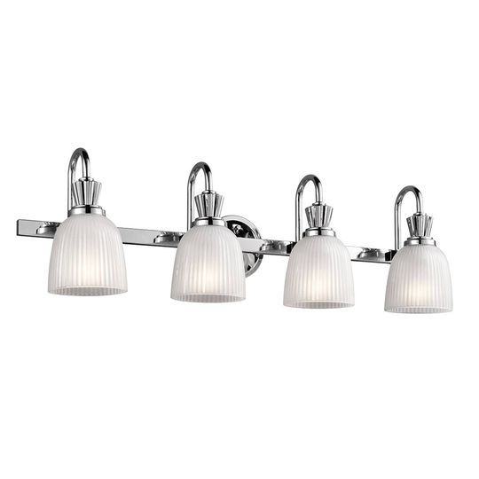 LED-badrumsvägglampa Cora, 4 lampor