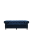 Soffa Cambridge Sammet 3-sits