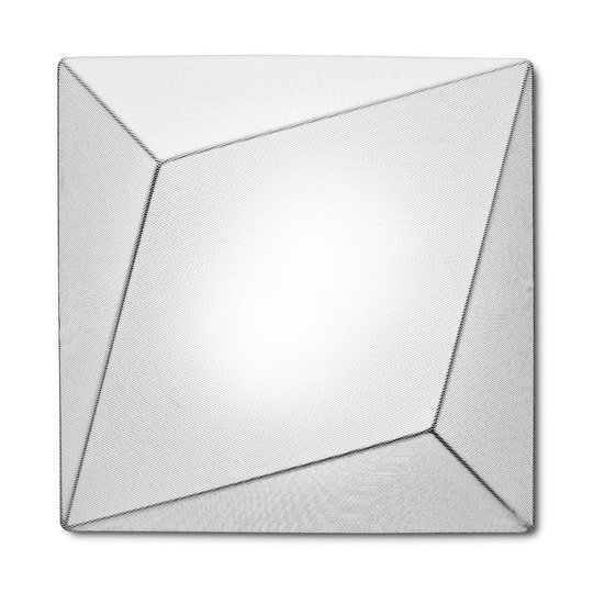 Axolight Ukiyo textiltaklampa vit 55 cm