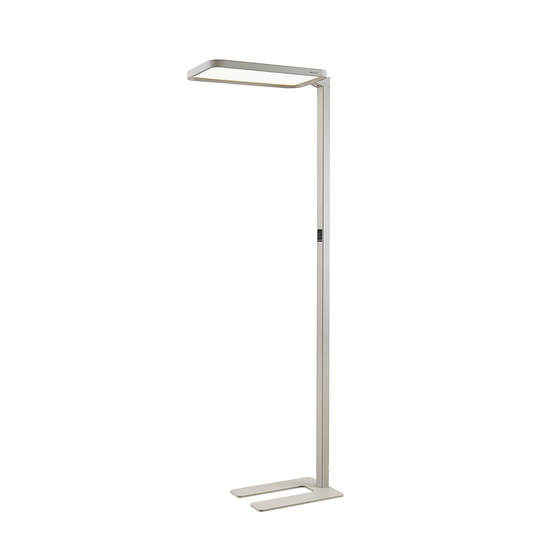 LED-kontorsgolvlampa Matthis med dimmer och sensor