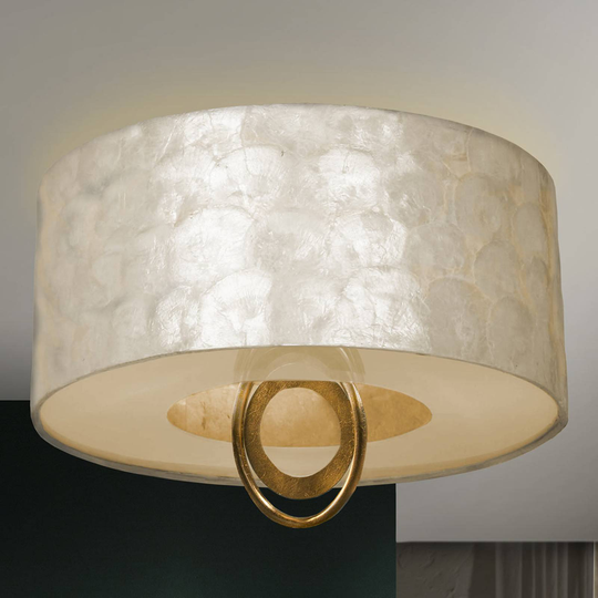 Elegant skimrande LED-taklampa Edén