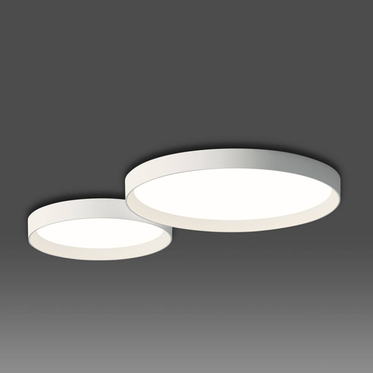 Enkel LED-taklampa Up i vitt