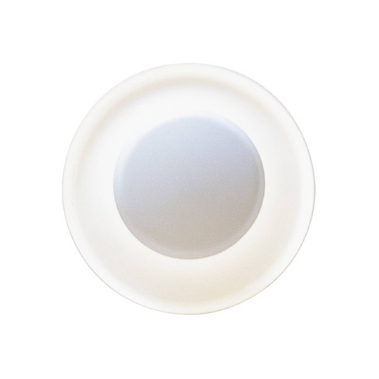 Vibia Top LED-vägglampa Ø 17 cm vit