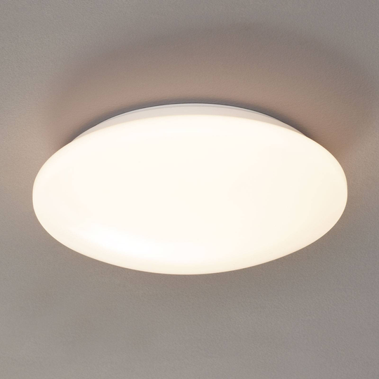 LED-taklampa Pollux, rörelsesensor, Ø 27 cm