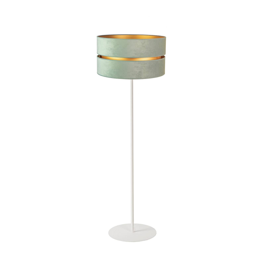 Golvlampa Golden Duo mynta/guld