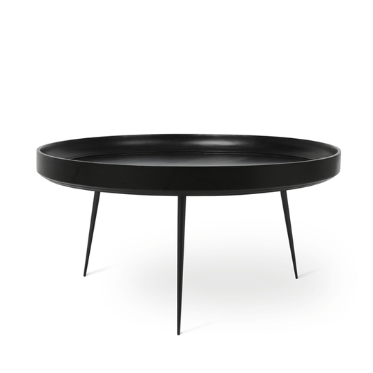 Mater Bowl Soffbord Extra Stor Svart Mangoträ