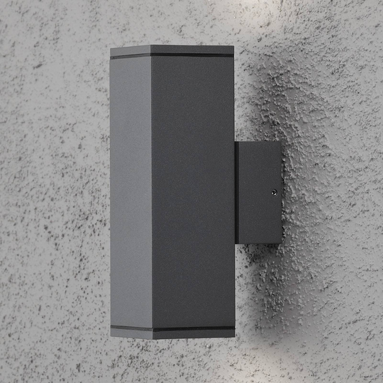 Utomhus spotlampa Monza antracit 2 lampa