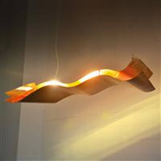 Designer-LED-vägglampa Crach 100 i vitt