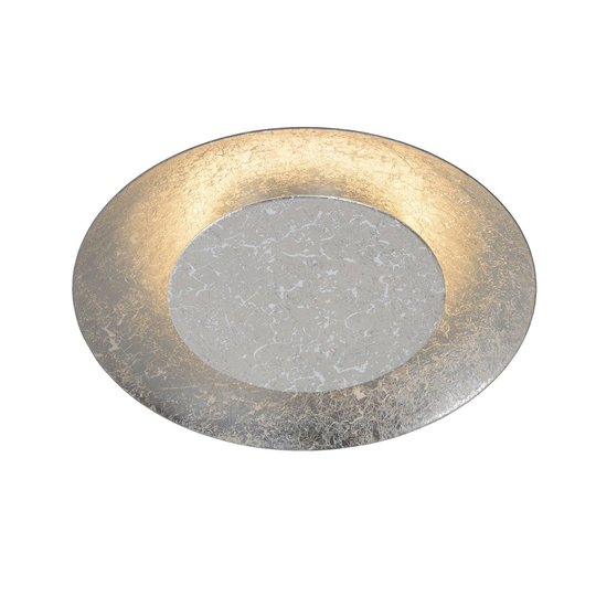 LED-taklampa Foskal silver, Ø 21,5 cm