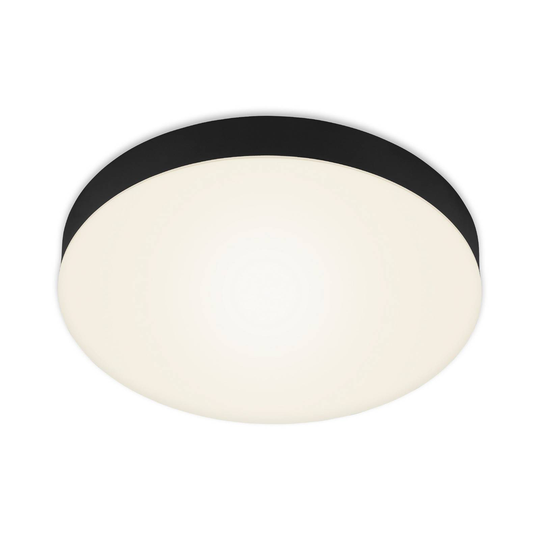 LED-taklampa Flame Ø 28,7 cm svart