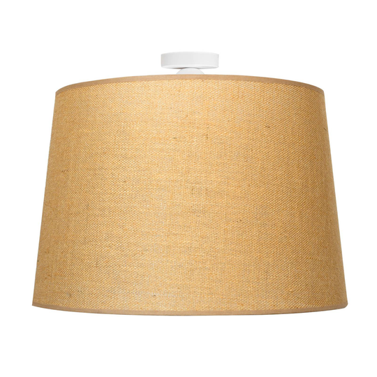 Taklampa Jute, naturbrun, Ø40 cm